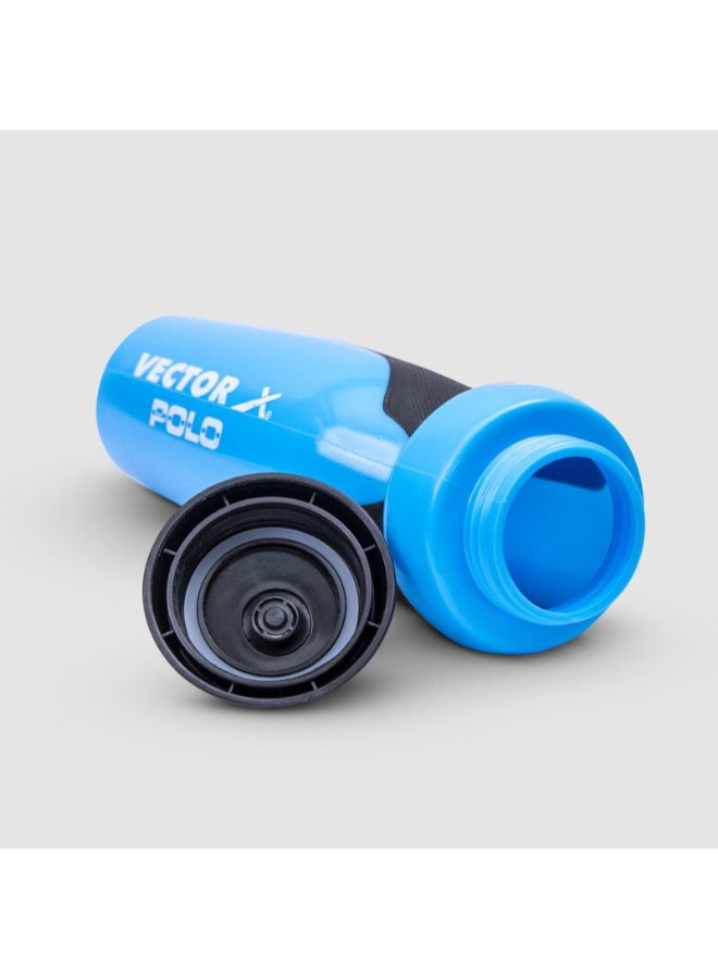 VECTOR X Polo Water Sipper For Gym, Workout, Running Leak Proof Sipper - 500 ml Sipper - Blue - Image 2